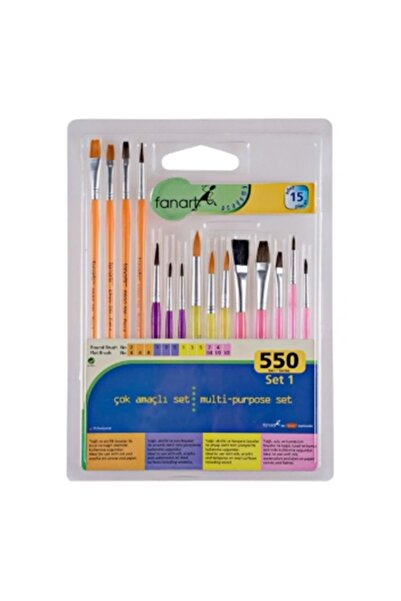 Fanart Fırça Seti 550 Seri 15 Li Lv-f-7550.s1 /
