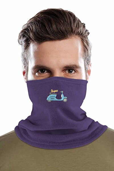 herotasarım Зимовий шарф з принтом Vespa - Bll429