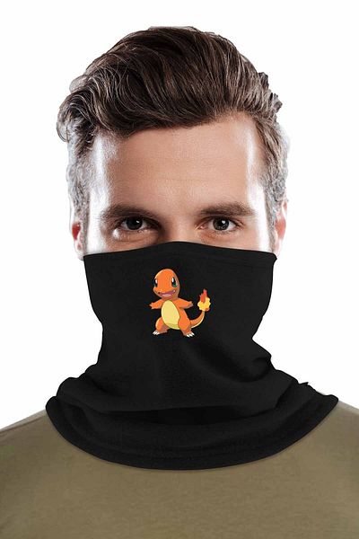 Tasarım Dünyam Set mănuși Pokemon Charmander - Guler pentru gât Bll454