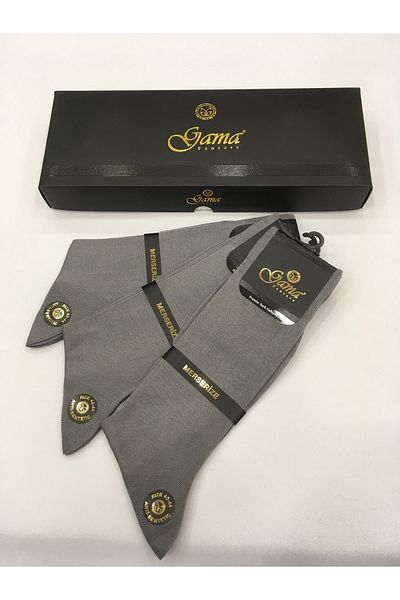 Gama Çorap 3 части 100% мерсеризирани тънки летни мъжки чорапи без найлон