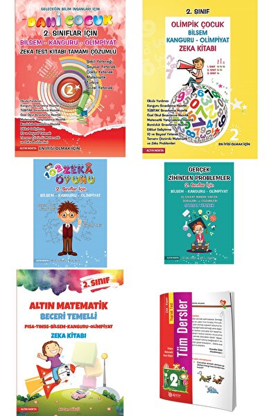 Altın Nokta Basım Yayın Altın Nokta Bilsem 2. Sınıf Hazırlık Seti 5 Kitap Yap...