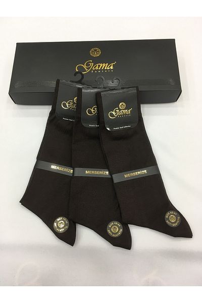 Gama Çorap 3 τεμάχια 100% Mercerized Nylon Λεπτές καλοκαιρινές ανδρικές κάλτσες