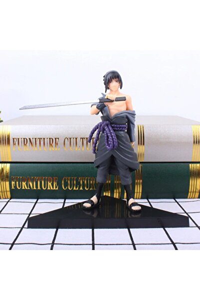 Genel Markalar Naruto Shippuuden - Sasuke Ninja Figürü 18 Cm
