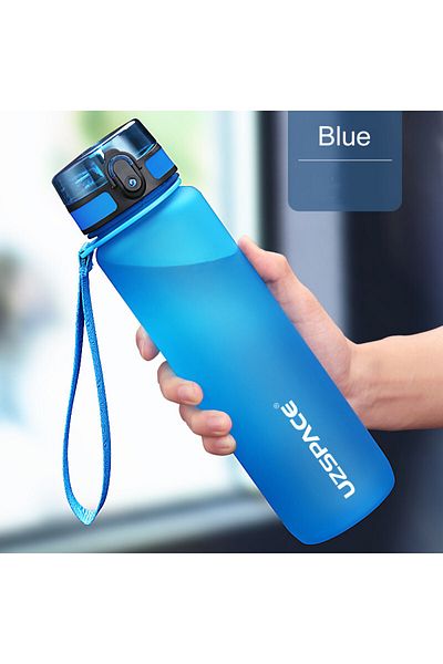 Uzspace 1000ml Tritan Water Flask No Bpa No Smell No Leak
