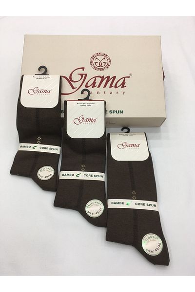 Gama Çorap 3 τεμάχια μπαμπού 100% φυσικές λεπτές καλοκαιρινές ανδρικές κάλτσες χωρίς νάιλον