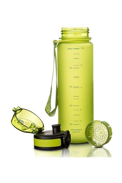 Uzspace Set of 2 500ml Tritan Water Bottle