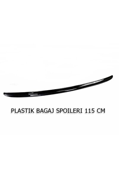 Compax Opel Astra H Sedan Uyumlu Bagaj Üstü Spoiler Piano Black 115 Cm