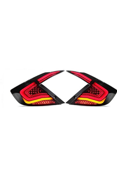 Genel Markalar Honda Civic Fc5 2016-2021 Omurga Led Stop Smoke