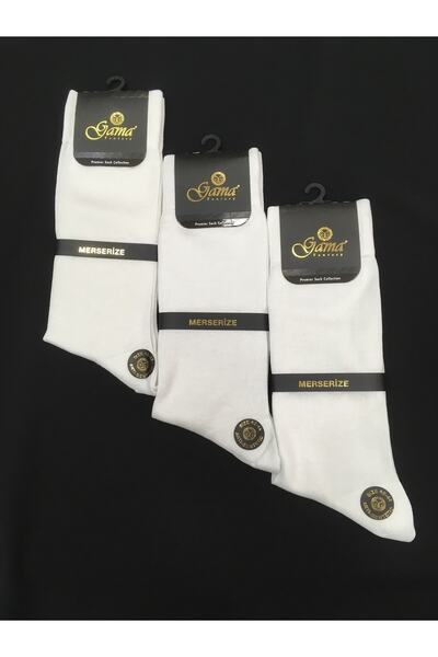 Gama Çorap 3 τεμάχια 100% Mercerized Nylon Λεπτές καλοκαιρινές ανδρικές κάλτσες