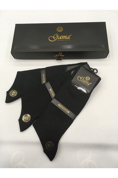 Gama Çorap 3 τεμάχια 100% Mercerized Nylon Λεπτές καλοκαιρινές ανδρικές κάλτσες