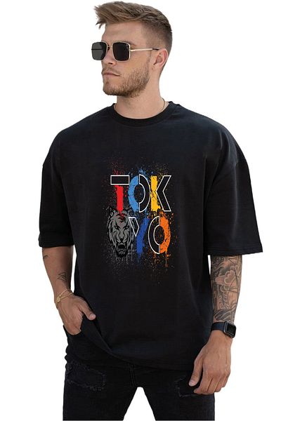SUNFREE Μπλουζάκι Unisex με στάμπα του Τόκιο