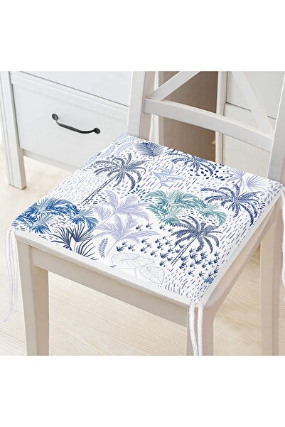 Realhomes Турецький пальмовий малюнок, цифровий принт, застібка-блискавка, по...