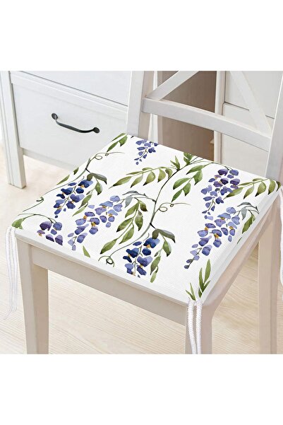 Realhomes Сучасна цифрова друкована подушка для стільця з блискавкою та візер...