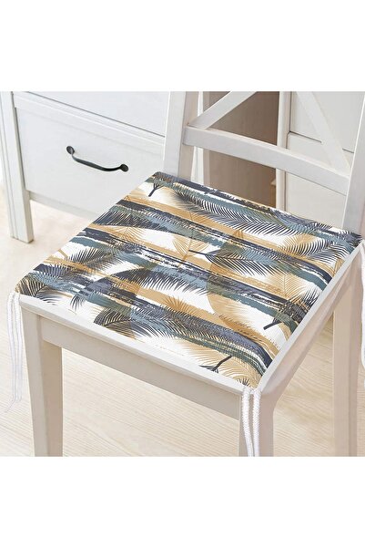 Realhomes Сучасна подушка для стільця з цифровим принтом у вигляді кольоровог...