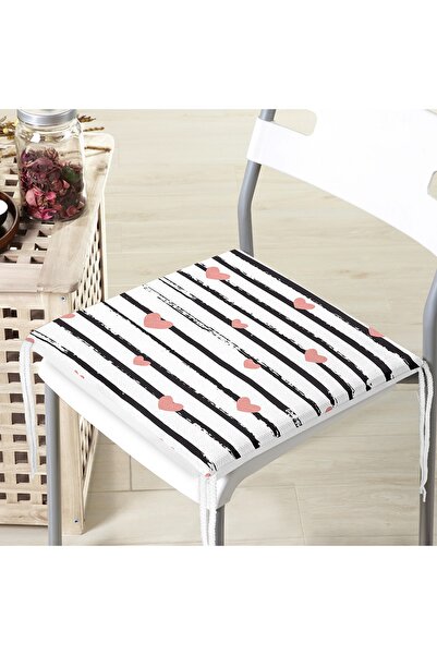 Realhomes Sevgililer Günü Temalı Özel Tasarım Dijital Baskılı Modern Fermuarl...