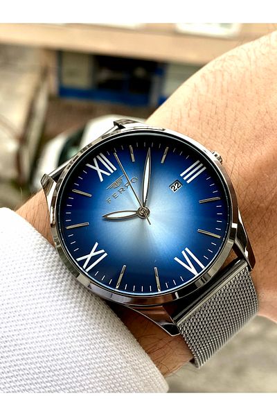 FERRO Steel Men's Watch + Bracelet