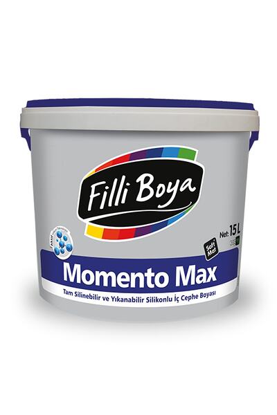 Filli Boya Momento Max Silinebilir Soft Mat Içcephe Duvar Boyası 1.25lt Hasır310