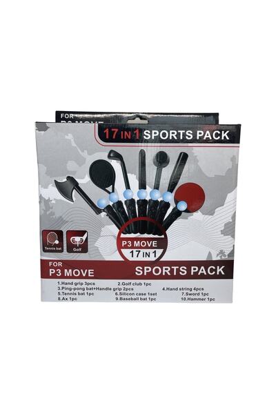 YUES PS Move VR Spor Aksesuar Seti – 17 Parça, PS5/PS4/PS3 Uyumlu Montaj Aparatları