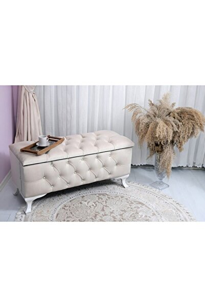 aldagelsin Ultra Lüks Ayak Ucu Sandıklı Puf Bench