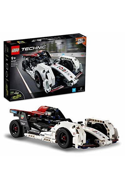 LEGO Technic Formula E Porsche 99X - 42137 Electric, Pull-And-Drop Racing for 9 Years Old and up