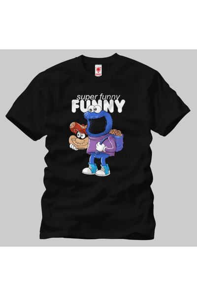 Built By Crazy Kolačići od sezama, monstrum, super smešna unisex majica