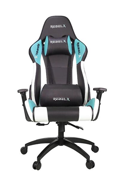 Rebelx Oyuncu Koltuğu Delta Turkuaz Renk Profesyonel Oyuncu Koltuğu