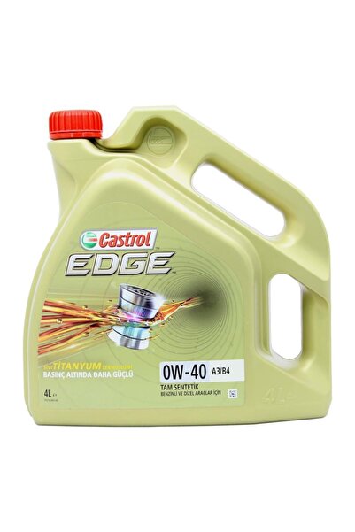CASTROL Edge Titanium 0w-40 4 Lt Tam Sentetik Motor Yağı