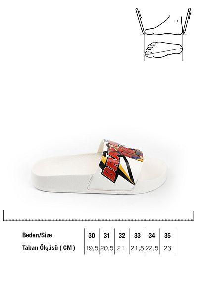 GEZER Summer Braveman Boy's Slippers