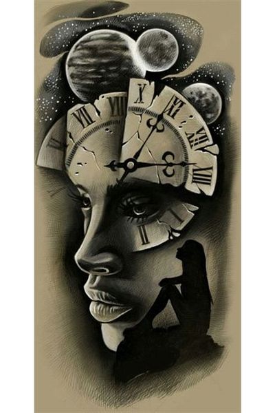 Marcel Kristal Tablo Marcel Art Diamond Mosaic Painting in the Time 30X61Cm