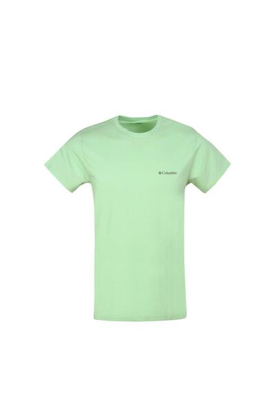 Columbia Csc Basic Ss Tee Erkek Kısa Kollu Tişört Su Yeşili Cs0002-329
