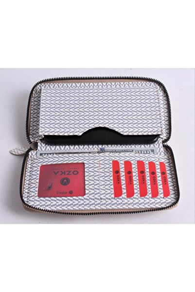 Ozka Leather Collection Γυναικείο πορτοφόλι Violet Model