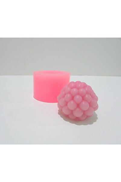 arıca pazarlama Yuvarlak Bubble Mum Silikon Kalıbı