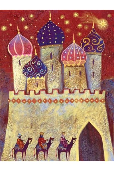 Marcel Kristal Tablo Marcel Oriental Night Diamond Mosaic Painting - 48x64cm