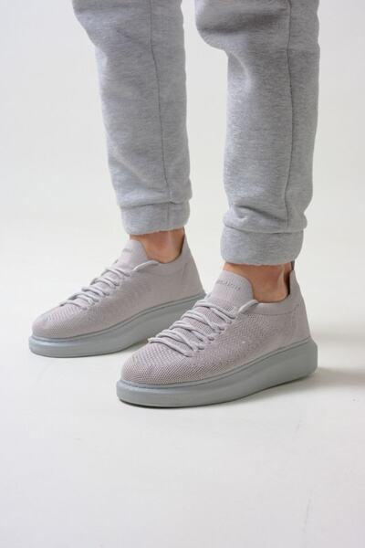 Chekich Gray Ch307 Model Knitwear Men's Shoes