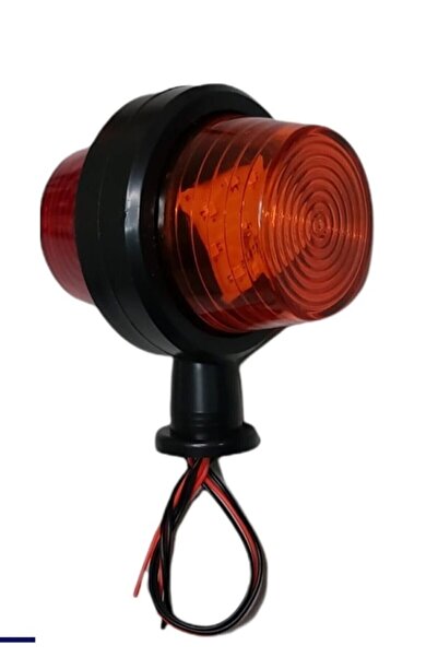 AHMET OTOMOTİV (2 ADET) Maxı Küpe Sarı-kırmızı 12v-24v