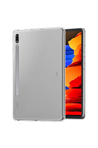 Microsonic Samsung Galaxy Tab S8 Plus X800 Kılıf Transparent Soft Şeffaf