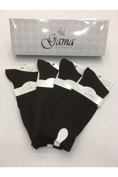 Gama Çorap 4 броя тънки мъжки летни чорапи с двойна подметка, 100% памук, без найлон