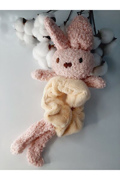 EyER Shoping Tavşanlı Havlu Peluş Simit Toka