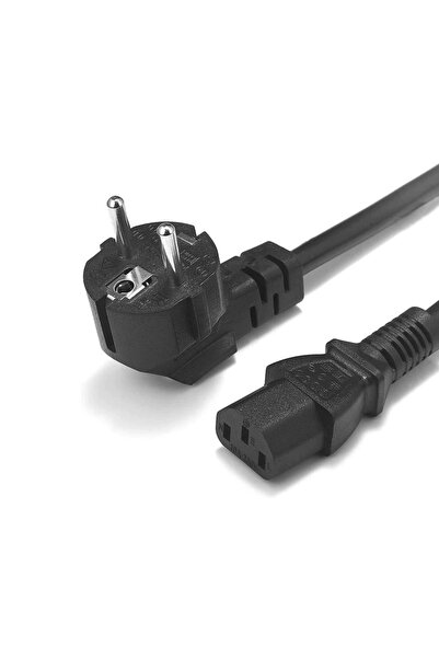 aogo 3 Metre Power Güç Kablosu C13 Iec 320 Enerji Kablosu 3m Monitör Pc Yazıcı Elektrik Kablosu