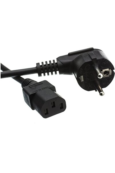 aogo 3 Metre Power Güç Kablosu C13 Iec 320 Enerji Kablosu 3m Monitör Pc Yazıcı Elektrik Kablosu