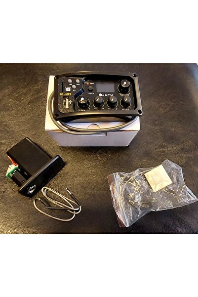 Joyo Eq Ekolayzer- Mp3 Lcd Digital 3 Band Eq Usb Pickup Preamp With Tuner Ekolayzer