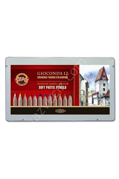 Koh-i Noor Gıoconda 12-Piece Soft Pastel Set