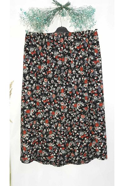 Mehmet Aydın Mother Viscose Oversize Skirt