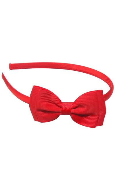 MİNELLASTORE Coroană cu detaliu panglică roșie – Coroană