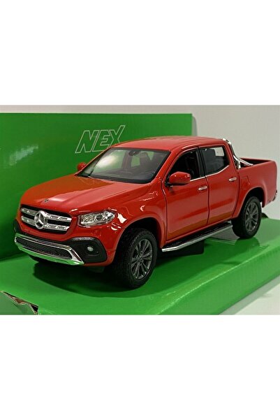 WELLY مقياس 1:24 لسيارة مرسيدس بنز X كلاس باللون الأحمر