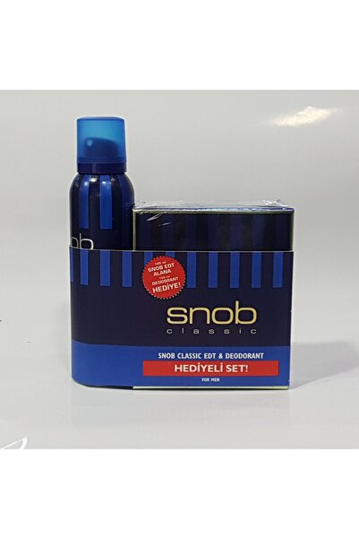 Snob Snop Edt 100ml+deo Classic 150ml Erkek Parfüm Std