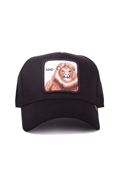 Modabay King Sport Cap Mesh Animal Hat Black