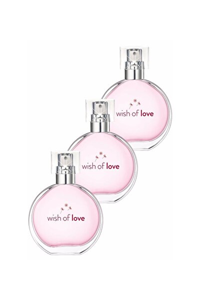 AVON Wish Of Love Kadın Parfüm Edt 50 Ml Üçlü Set