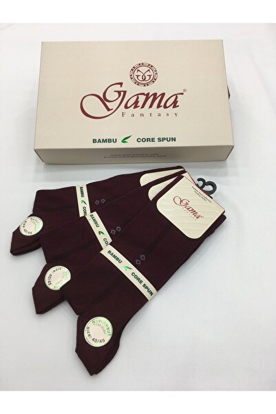 Gama Çorap 3 броя тънки летни мъжки чорапи от бамбук, 100% естествени, без найлон, с шарки