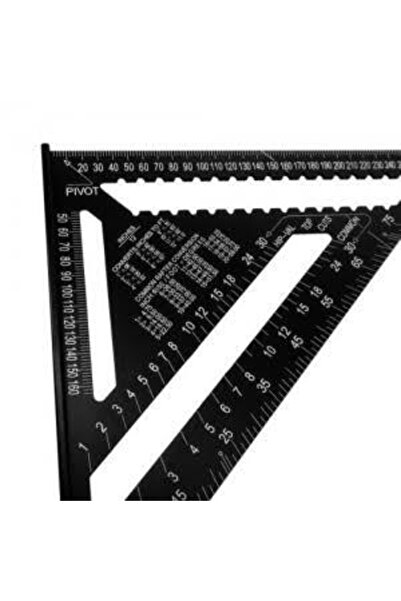 Rox Wood 0089 Alüminyum Üçgen Gönye 305 X 430 Mm